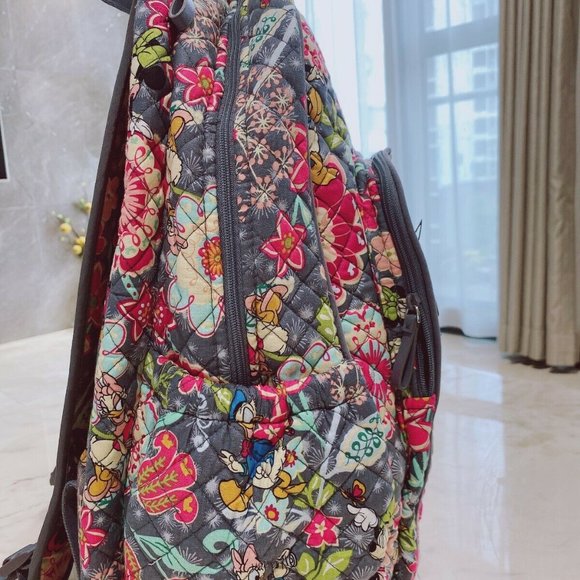 Vera Bradley Disney Parks Mickey and Friends Dandelion large Campus backpack NWT main image 5